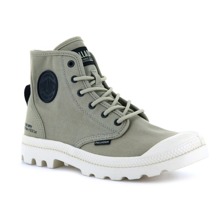 Palladium Pampa Hi Htg Supply Laarzen Dames Groen | NL 90NBLCK